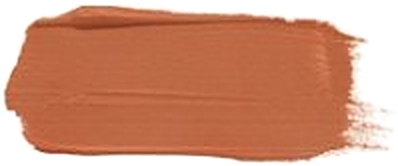 Terracotta paint stroke